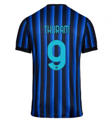 Inter Milan Marcus Thuram #9 Replica Home Stadium Shirt 2025-26 Short Sleeve